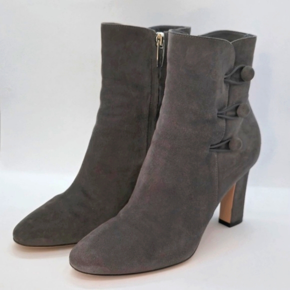 GIANVITO ROSSI Grey Suede Boots Size IT36/US6 - Picture 3 of 14